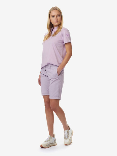 Shorts Donna in cotone con tasche all'americana Lilla BLAUER- Francavilla Moda